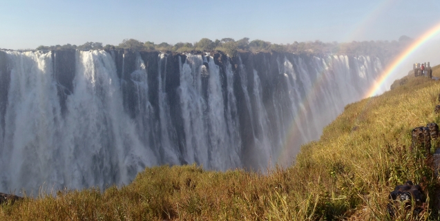 Victoria Falls panorama by Tee La Rosa