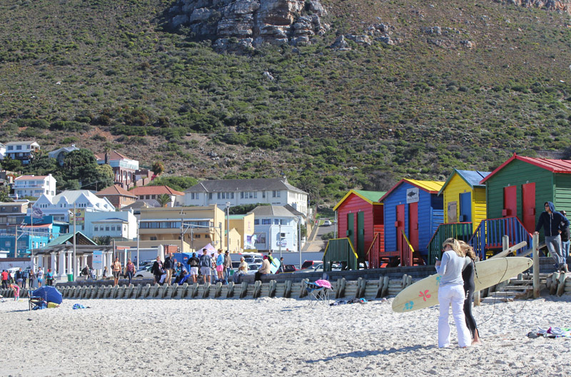 Muizenberg Beach in Cape Town