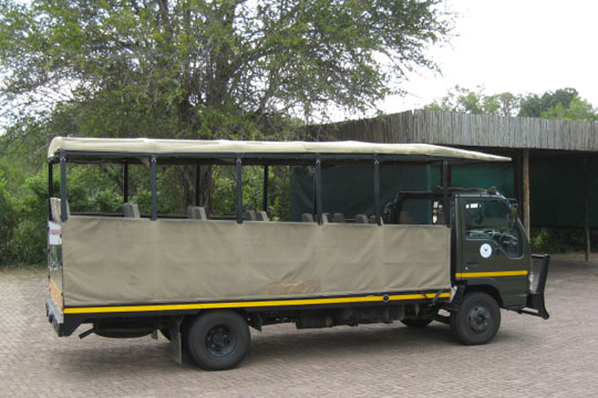 Kruger Park Game Viewing Truck 