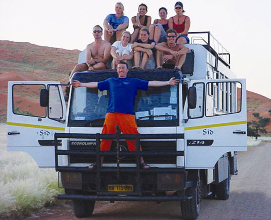Clients on Safari