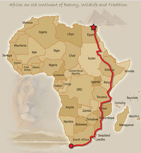 African Charity Cycle Route
