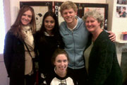Chaeli Mycroft, Sonja (The Ubuntu girl), Tithitay (100Heroes Project) Craig & Chaeli Staff 