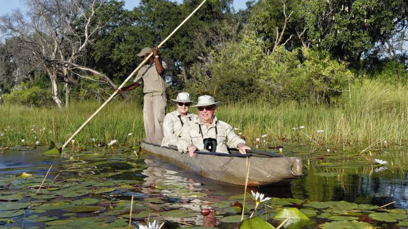 Okavango mokoro safari