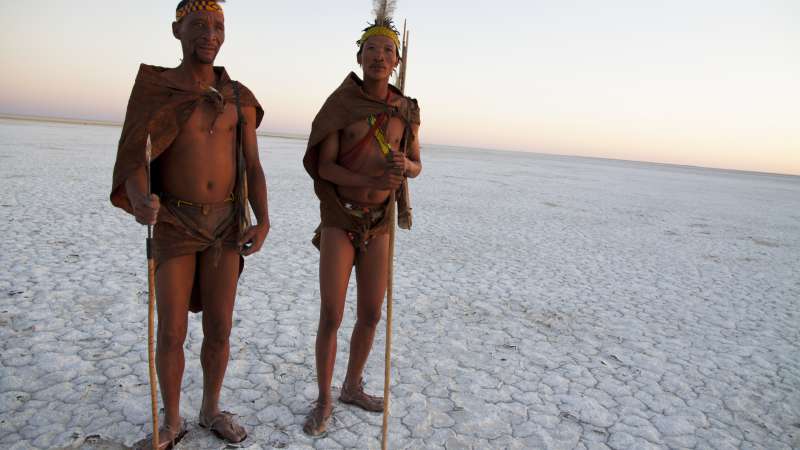 San bushman Makgadikgadi