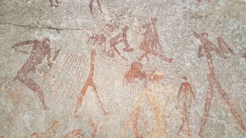 Matobo hills rock paintings