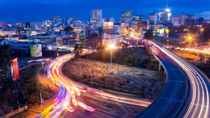 Nairobi skyline