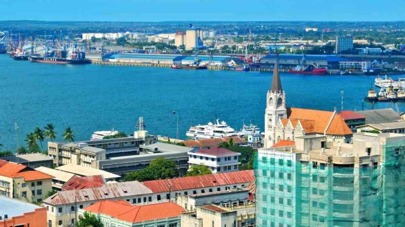 Dar es Salaam marina view