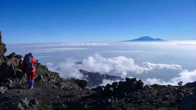 Mount Meru hike Arusha national park