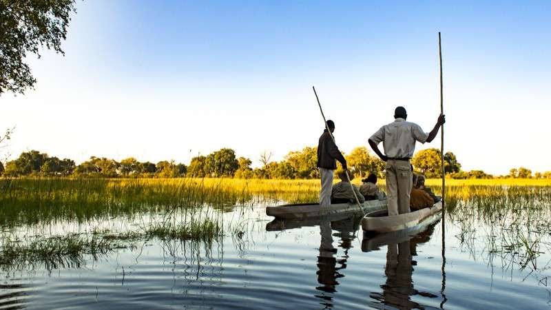 Okavango mokoro safari