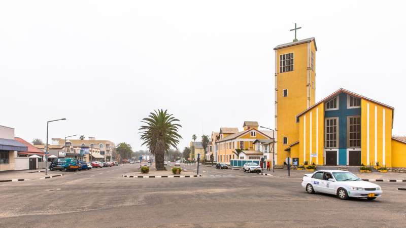 Swakopmund town namibia