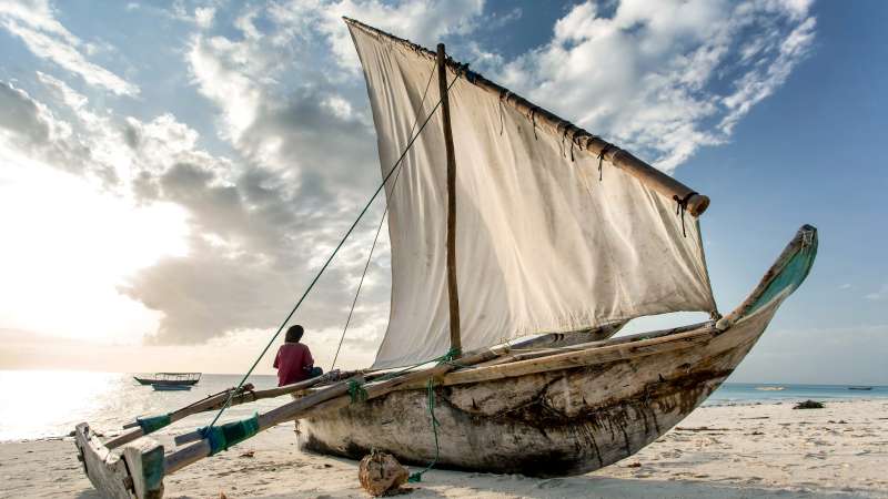 Dhow trade Stone Town Zanzibar