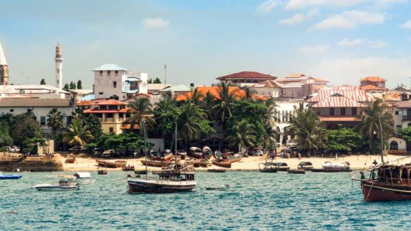 Stone town beach front