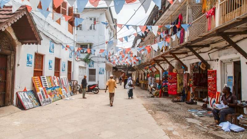 Stone Town street vendors