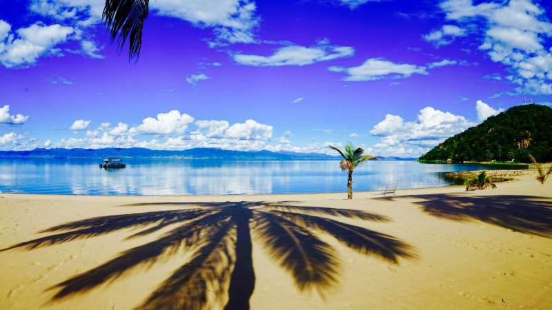 Lake malawi beach