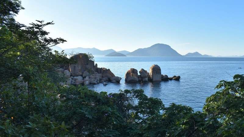 Lake malawi scenery malawi