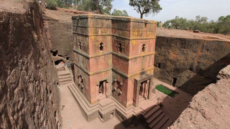 Lalibela church ethiopia