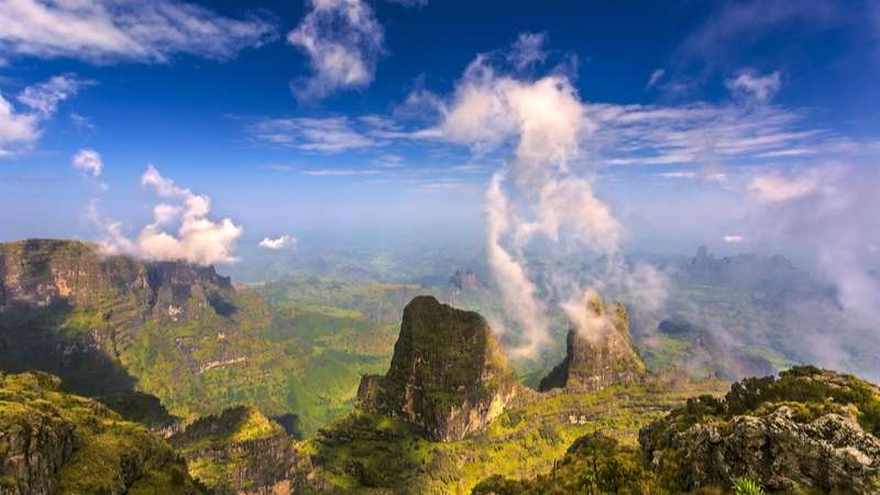 Simien mountains ethiopia