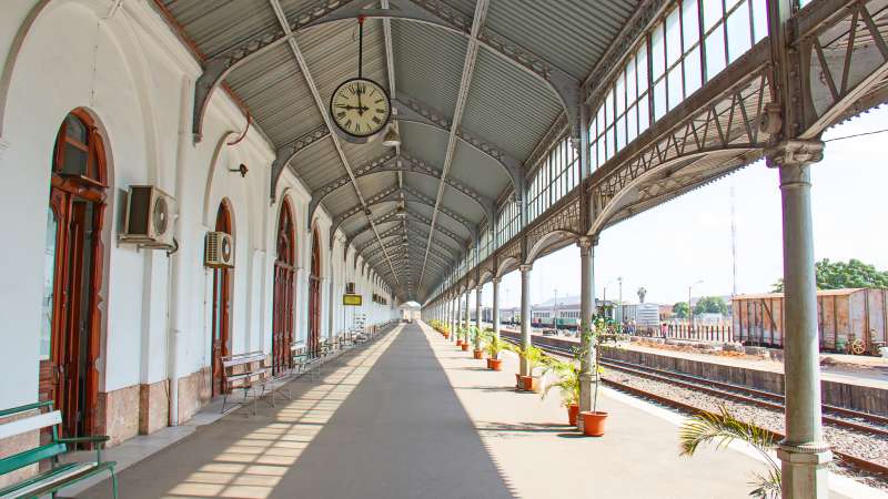 Maputo train station