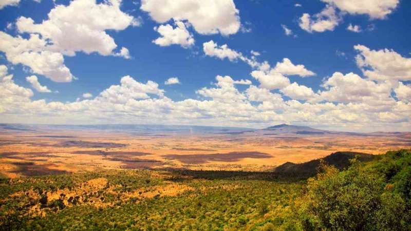 Great rift valley view