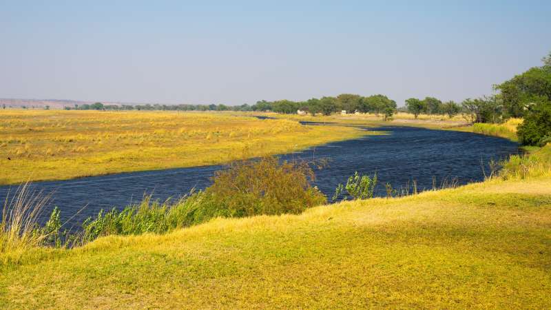 Chobe River Views from Caprivi Strip Namibia