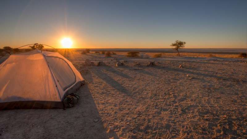 Makgadikgadi camping