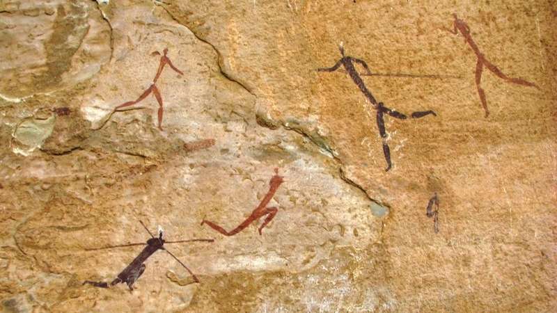 Drakensberg rock paintings