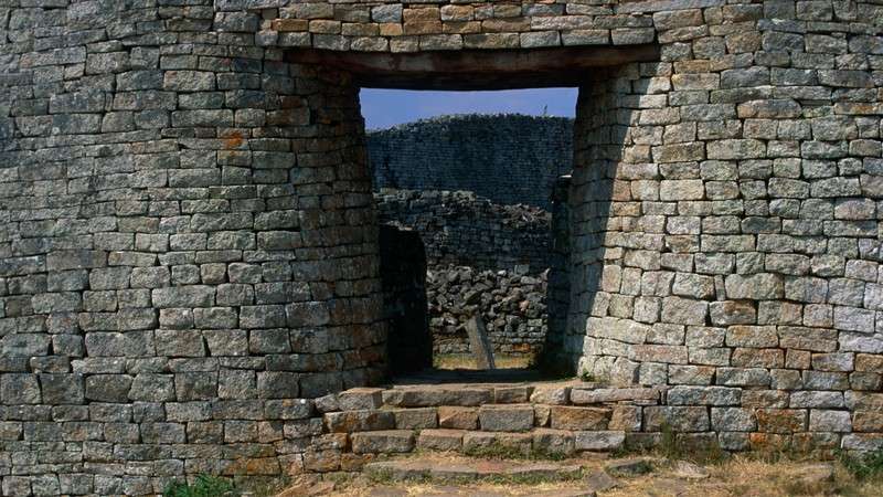 Great Zimbabwe ruins entrance