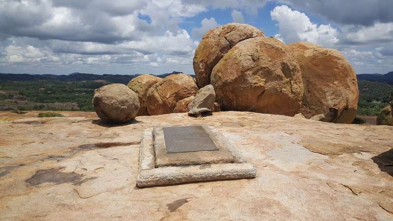 Cecil Rhodes grave