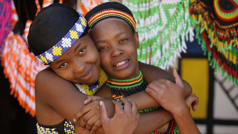 Zulu friends in KwaZulu-Natal