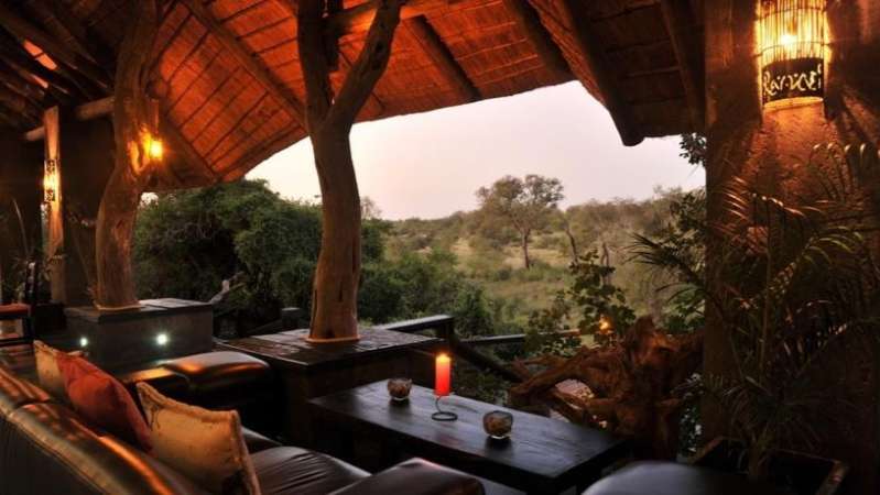 Lodge accommodation in balule