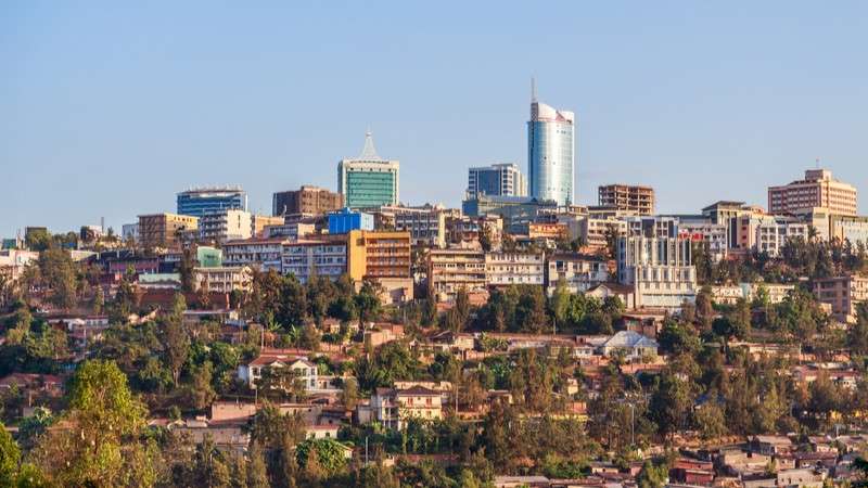 Kigali skyline