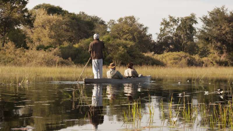 Mokoro trip in Okavango Delta