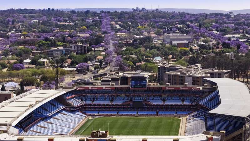 Loftus and Jacarandas Pretoria