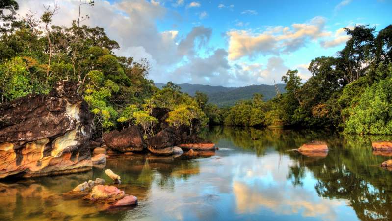 River in masoala madagascar