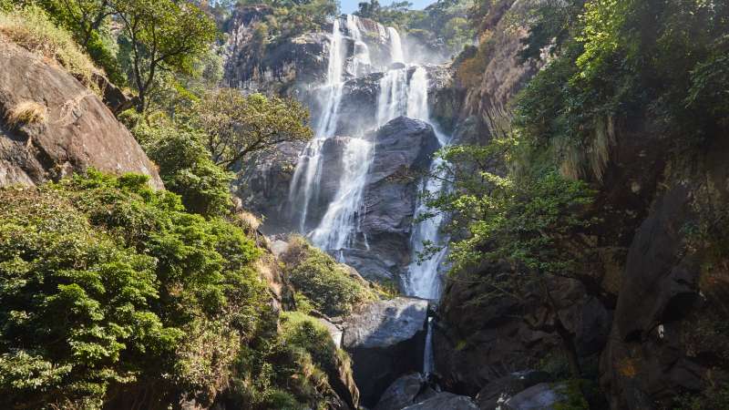 Sanje waterfall in Udzungwa Mountains National Park