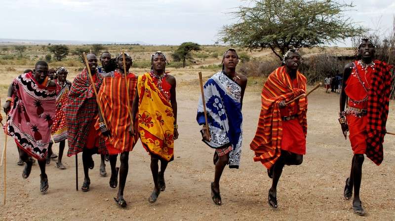 Maasai people greater mara