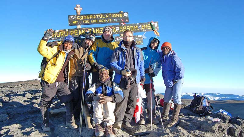 Conquering Uhuru Peak