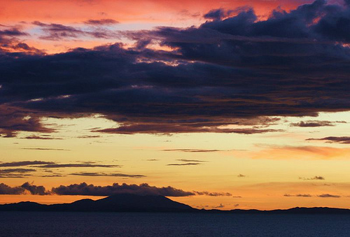 Sunset over Nosy Be, Madagascar by Jonathan E Shaw